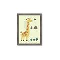 Picture of Smiling Giraffe _GroupedProduct_Rectangle_Portrait_Mini_ _GroupedProduct_Rectangle_Portrait_Framed_Matted_