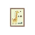 Picture of Smiling Giraffe _GroupedProduct_Rectangle_Portrait_Mini_ _GroupedProduct_Rectangle_Portrait_Framed_Matted_