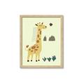 Picture of Smiling Giraffe _GroupedProduct_Rectangle_Portrait_Mini_ _GroupedProduct_Rectangle_Portrait_Framed_Matted_