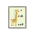 Picture of Smiling Giraffe _GroupedProduct_Rectangle_Portrait_Mini_ _GroupedProduct_Rectangle_Portrait_Framed_Matted_