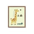 Picture of Smiling Giraffe _GroupedProduct_Rectangle_Portrait_Mini_ _GroupedProduct_Rectangle_Portrait_Framed_Matted_