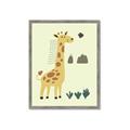 Picture of Smiling Giraffe _GroupedProduct_Rectangle_Portrait_Mini_ _GroupedProduct_Rectangle_Portrait_Framed_Matted_