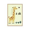 Picture of Smiling Giraffe _GroupedProduct_Rectangle_Portrait_Mini_ _GroupedProduct_Rectangle_Portrait_Framed_Matted_