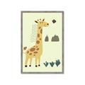 Picture of Smiling Giraffe _GroupedProduct_Rectangle_Portrait_Mini_ _GroupedProduct_Rectangle_Portrait_Framed_Matted_