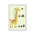 Picture of Smiling Giraffe _GroupedProduct_Rectangle_Portrait_Mini_ _GroupedProduct_Rectangle_Portrait_Framed_Matted_
