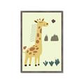 Picture of Smiling Giraffe _GroupedProduct_Rectangle_Portrait_Mini_ _GroupedProduct_Rectangle_Portrait_Framed_Matted_