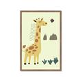 Picture of Smiling Giraffe _GroupedProduct_Rectangle_Portrait_Mini_ _GroupedProduct_Rectangle_Portrait_Framed_Matted_