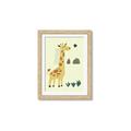 Picture of Smiling Giraffe _GroupedProduct_Rectangle_Portrait_Mini_ _GroupedProduct_Rectangle_Portrait_Framed_Matted_