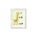 Picture of Smiling Giraffe _GroupedProduct_Rectangle_Portrait_Mini_ _GroupedProduct_Rectangle_Portrait_Framed_Matted_