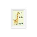 Picture of Smiling Giraffe _GroupedProduct_Rectangle_Portrait_Mini_ _GroupedProduct_Rectangle_Portrait_Framed_Matted_