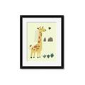 Picture of Smiling Giraffe _GroupedProduct_Rectangle_Portrait_Mini_ _GroupedProduct_Rectangle_Portrait_Framed_Matted_