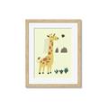 Picture of Smiling Giraffe _GroupedProduct_Rectangle_Portrait_Mini_ _GroupedProduct_Rectangle_Portrait_Framed_Matted_