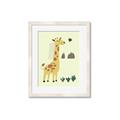 Picture of Smiling Giraffe _GroupedProduct_Rectangle_Portrait_Mini_ _GroupedProduct_Rectangle_Portrait_Framed_Matted_