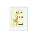 Picture of Smiling Giraffe _GroupedProduct_Rectangle_Portrait_Mini_ _GroupedProduct_Rectangle_Portrait_Framed_Matted_