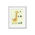 Picture of Smiling Giraffe _GroupedProduct_Rectangle_Portrait_Mini_ _GroupedProduct_Rectangle_Portrait_Framed_Matted_