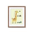 Picture of Smiling Giraffe _GroupedProduct_Rectangle_Portrait_Mini_ _GroupedProduct_Rectangle_Portrait_Framed_Matted_