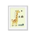 Picture of Smiling Giraffe _GroupedProduct_Rectangle_Portrait_Mini_ _GroupedProduct_Rectangle_Portrait_Framed_Matted_