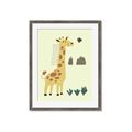 Picture of Smiling Giraffe _GroupedProduct_Rectangle_Portrait_Mini_ _GroupedProduct_Rectangle_Portrait_Framed_Matted_