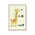 Picture of Smiling Giraffe _GroupedProduct_Rectangle_Portrait_Mini_ _GroupedProduct_Rectangle_Portrait_Framed_Matted_