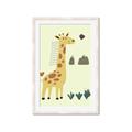 Picture of Smiling Giraffe _GroupedProduct_Rectangle_Portrait_Mini_ _GroupedProduct_Rectangle_Portrait_Framed_Matted_