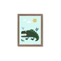 Picture of Chomping Croc _GroupedProduct_Rectangle_Portrait_Mini_ _GroupedProduct_Rectangle_Portrait_Framed_Matted_