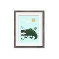 Picture of Chomping Croc _GroupedProduct_Rectangle_Portrait_Mini_ _GroupedProduct_Rectangle_Portrait_Framed_Matted_