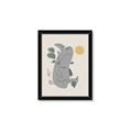 Picture of Sleepy Rhino _GroupedProduct_Rectangle_Portrait_Mini_ _GroupedProduct_Rectangle_Portrait_Framed_Matted_