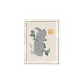 Picture of Sleepy Rhino _GroupedProduct_Rectangle_Portrait_Mini_ _GroupedProduct_Rectangle_Portrait_Framed_Matted_