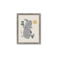 Picture of Sleepy Rhino _GroupedProduct_Rectangle_Portrait_Mini_ _GroupedProduct_Rectangle_Portrait_Framed_Matted_