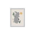 Picture of Sleepy Rhino _GroupedProduct_Rectangle_Portrait_Mini_ _GroupedProduct_Rectangle_Portrait_Framed_Matted_