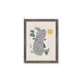 Picture of Sleepy Rhino _GroupedProduct_Rectangle_Portrait_Mini_ _GroupedProduct_Rectangle_Portrait_Framed_Matted_