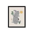 Picture of Sleepy Rhino _GroupedProduct_Rectangle_Portrait_Mini_ _GroupedProduct_Rectangle_Portrait_Framed_Matted_