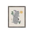 Picture of Sleepy Rhino _GroupedProduct_Rectangle_Portrait_Mini_ _GroupedProduct_Rectangle_Portrait_Framed_Matted_