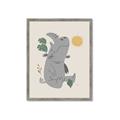 Picture of Sleepy Rhino _GroupedProduct_Rectangle_Portrait_Mini_ _GroupedProduct_Rectangle_Portrait_Framed_Matted_