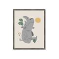 Picture of Sleepy Rhino _GroupedProduct_Rectangle_Portrait_Mini_ _GroupedProduct_Rectangle_Portrait_Framed_Matted_