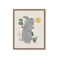 Picture of Sleepy Rhino _GroupedProduct_Rectangle_Portrait_Mini_ _GroupedProduct_Rectangle_Portrait_Framed_Matted_
