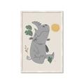 Picture of Sleepy Rhino _GroupedProduct_Rectangle_Portrait_Mini_ _GroupedProduct_Rectangle_Portrait_Framed_Matted_