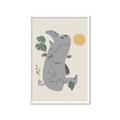 Picture of Sleepy Rhino _GroupedProduct_Rectangle_Portrait_Mini_ _GroupedProduct_Rectangle_Portrait_Framed_Matted_
