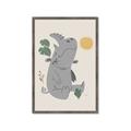 Picture of Sleepy Rhino _GroupedProduct_Rectangle_Portrait_Mini_ _GroupedProduct_Rectangle_Portrait_Framed_Matted_