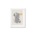 Picture of Sleepy Rhino _GroupedProduct_Rectangle_Portrait_Mini_ _GroupedProduct_Rectangle_Portrait_Framed_Matted_