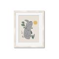 Picture of Sleepy Rhino _GroupedProduct_Rectangle_Portrait_Mini_ _GroupedProduct_Rectangle_Portrait_Framed_Matted_