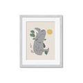 Picture of Sleepy Rhino _GroupedProduct_Rectangle_Portrait_Mini_ _GroupedProduct_Rectangle_Portrait_Framed_Matted_