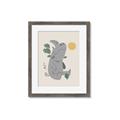 Picture of Sleepy Rhino _GroupedProduct_Rectangle_Portrait_Mini_ _GroupedProduct_Rectangle_Portrait_Framed_Matted_