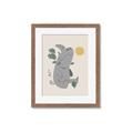 Picture of Sleepy Rhino _GroupedProduct_Rectangle_Portrait_Mini_ _GroupedProduct_Rectangle_Portrait_Framed_Matted_