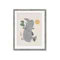 Picture of Sleepy Rhino _GroupedProduct_Rectangle_Portrait_Mini_ _GroupedProduct_Rectangle_Portrait_Framed_Matted_