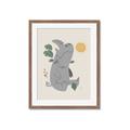 Picture of Sleepy Rhino _GroupedProduct_Rectangle_Portrait_Mini_ _GroupedProduct_Rectangle_Portrait_Framed_Matted_
