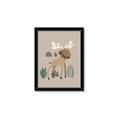 Picture of Moose in the woods _GroupedProduct_Rectangle_Portrait_Mini_ _GroupedProduct_Rectangle_Portrait_Framed_Matted_