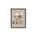 Picture of Moose in the woods _GroupedProduct_Rectangle_Portrait_Mini_ _GroupedProduct_Rectangle_Portrait_Framed_Matted_