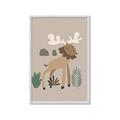 Picture of Moose in the woods _GroupedProduct_Rectangle_Portrait_Mini_ _GroupedProduct_Rectangle_Portrait_Framed_Matted_