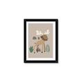 Picture of Moose in the woods _GroupedProduct_Rectangle_Portrait_Mini_ _GroupedProduct_Rectangle_Portrait_Framed_Matted_